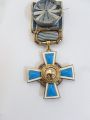 Suomen liikuntakulttuurin ja urheilun kultainen ansioristi / Finnish phycical education and sporst golden cross of merit 1945 - Nro 7139